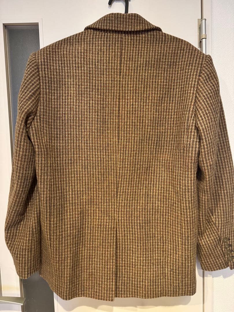 todayful Wool100% check jacket 36正規品