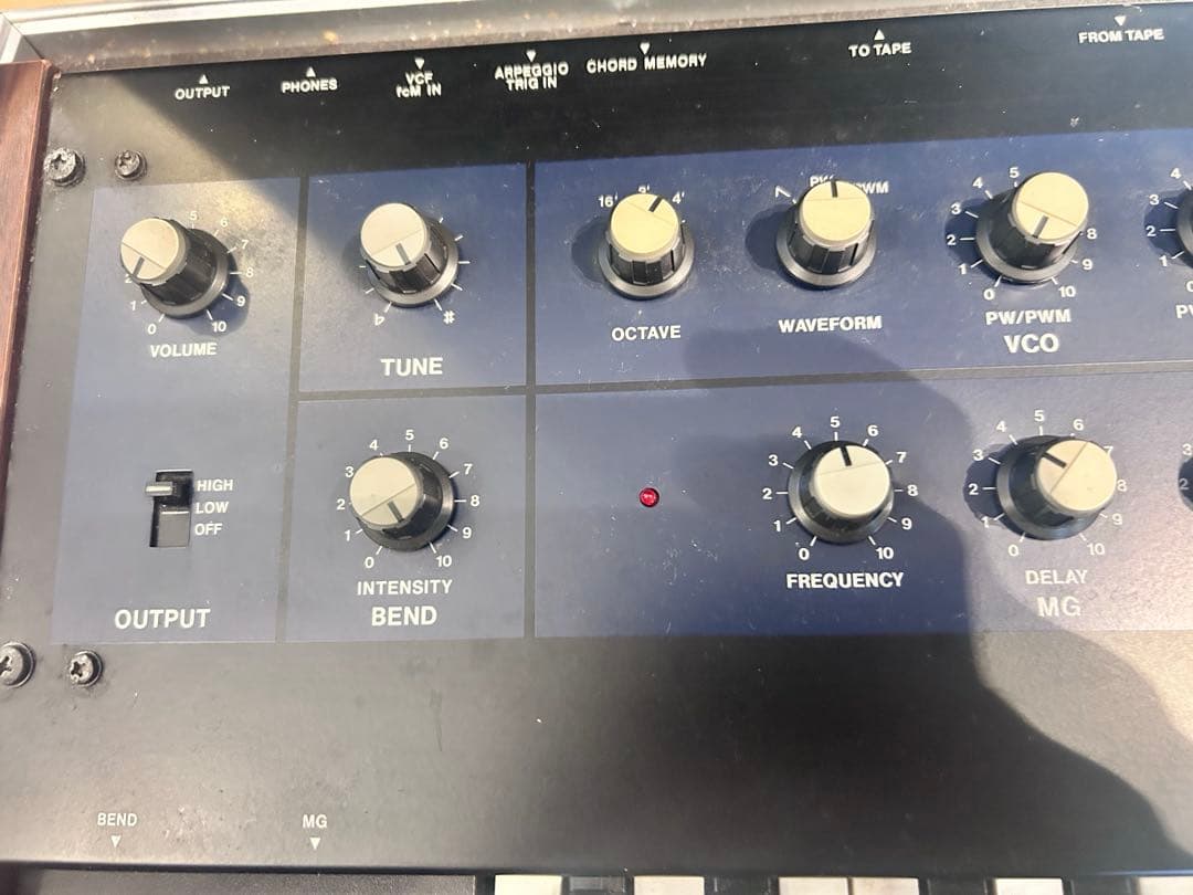 KORG Polysix アナログシンセサイザー　中古美品