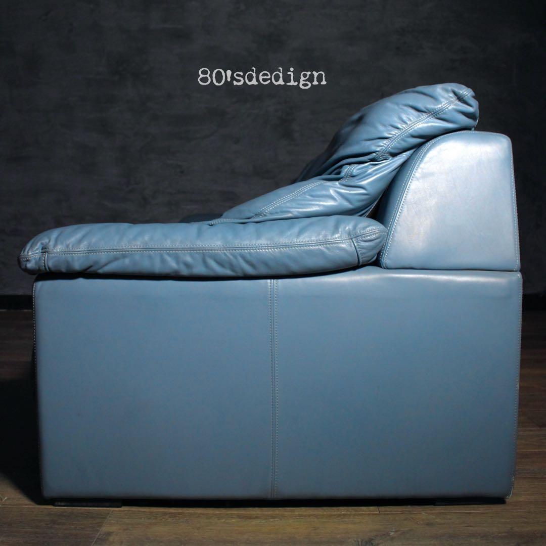 首都圏送無料〜50万マーニー　コレクターコンディション　ターコイズブルー　ソファ