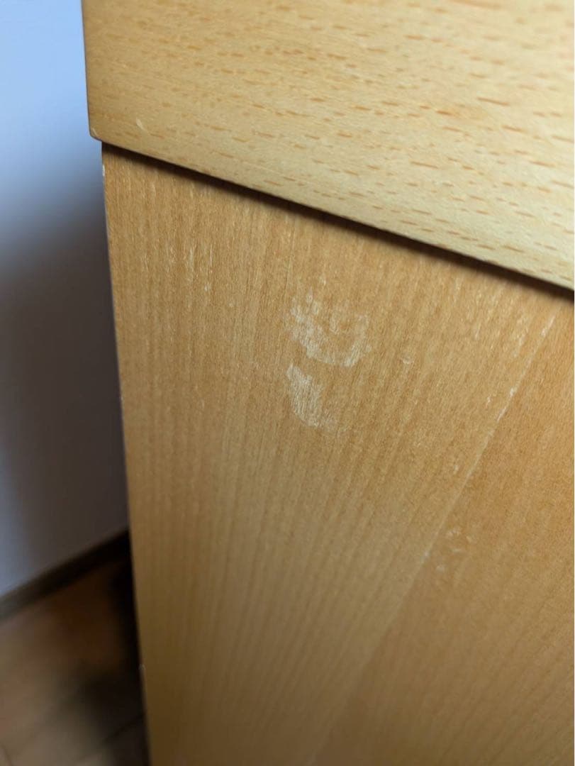 ■送料込■無印良品 オープンシェルフ 木製棚 スタッキング 収納カゴ付きラタン