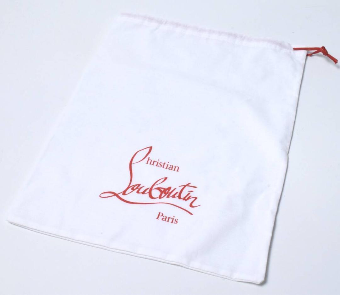 未使用 クリスチャンルブタン スタッズ レザーサンダル 42 POOL FUN