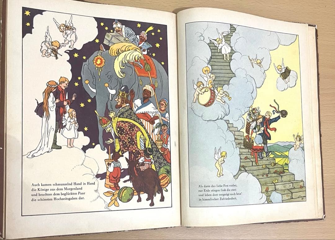 NO.315希少 古書 アンティーク 洋書 ドイツ絵本 児童書