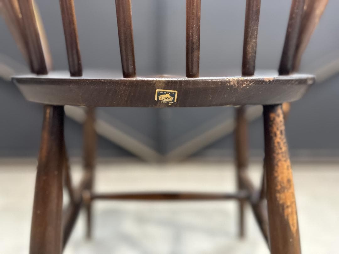 【英国Vintage】アーコール / ERCOL｜アーム付きフープバックチェア｜