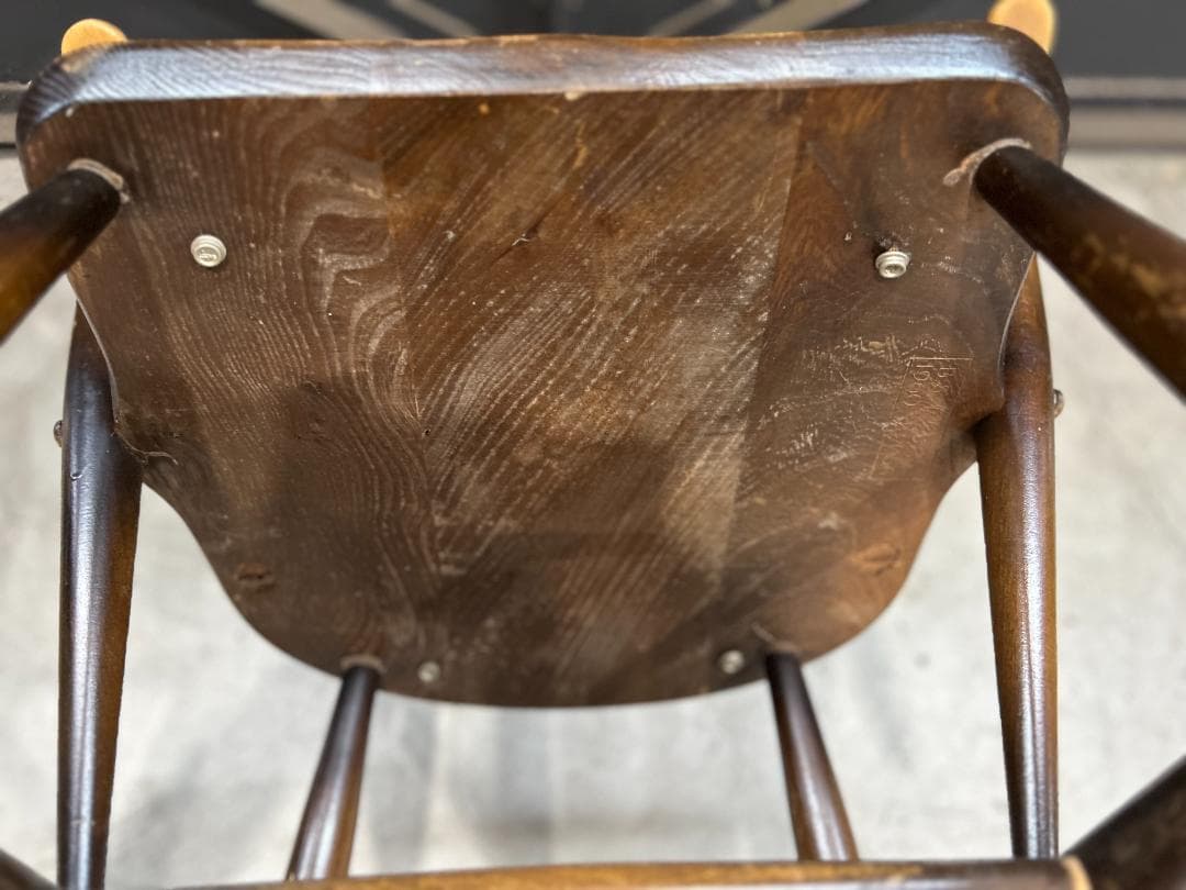 【英国Vintage】アーコール / ERCOL｜アーム付きフープバックチェア｜