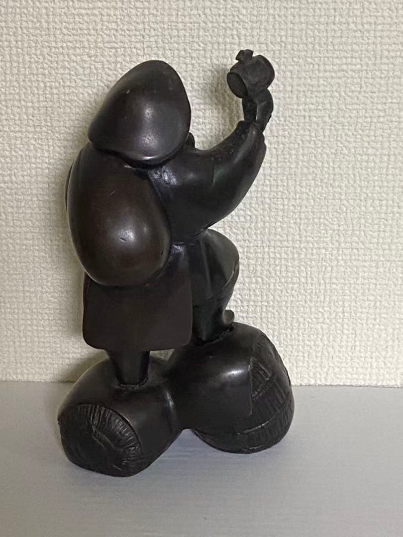 大黒天高岡銅器大黒様の置物材質／銅製21.5cm年代物 希少品