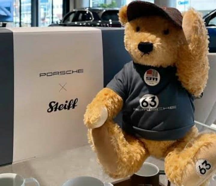 シュタイフ　ポルシェ　コラボ　テディベア　くま　熊　限定