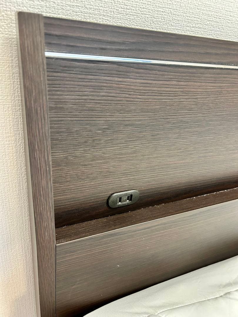 フランスベッド ベッドフレーム(ダブル)、マットレスセット