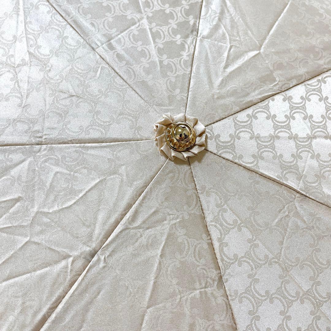 【新品タグ付未使用品・希少】CELINE セリーヌ 折り畳み傘 マカダム