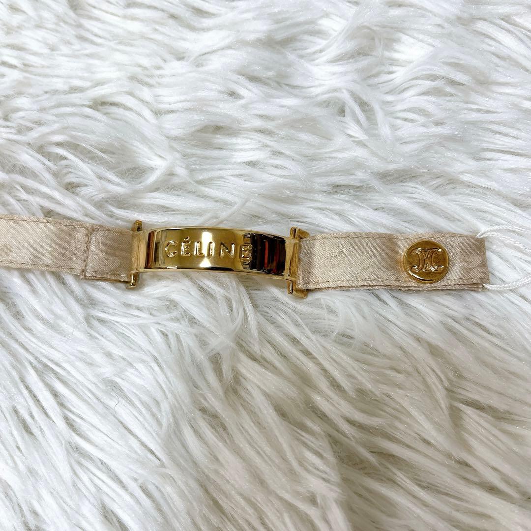 【新品タグ付未使用品・希少】CELINE セリーヌ 折り畳み傘 マカダム