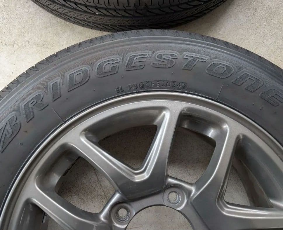 ジムニー純正ホイールブリヂストン タイヤ・ホイールセット