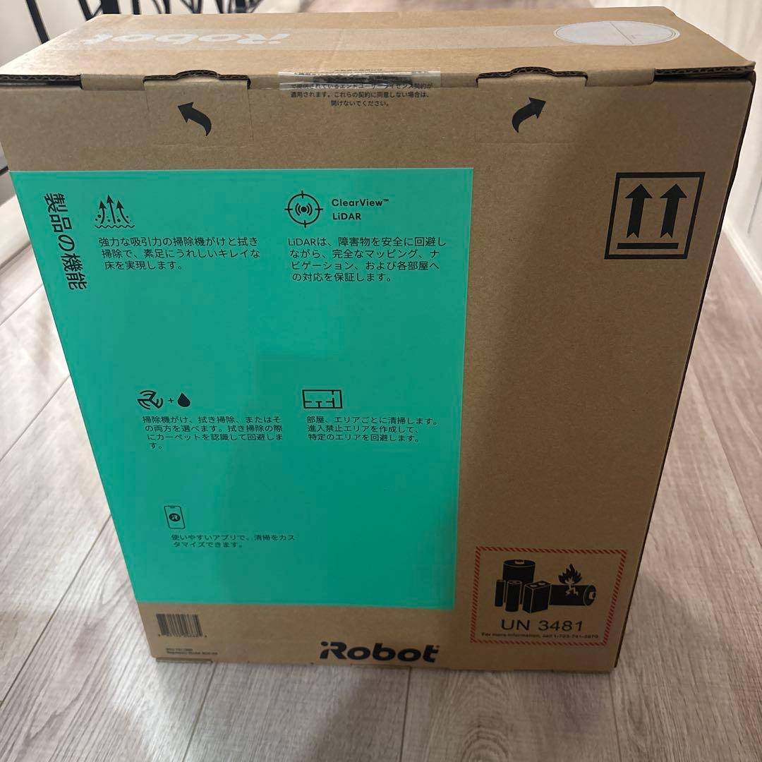 新品未開封★ブラックRoomba 105 Combo ロボット掃除機