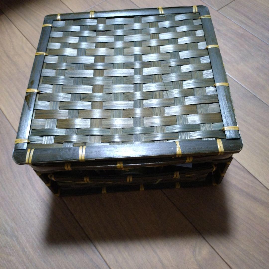 新品未開封　前畑陶器☆竹久夢二　大皿＆フリーカップ6客セット　カゴ付き