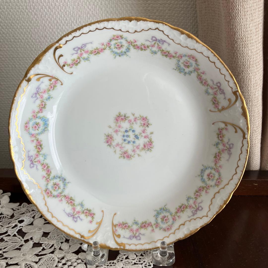 フランスアンティーク　リモージュ　アビランド シュライガー♯330 深皿