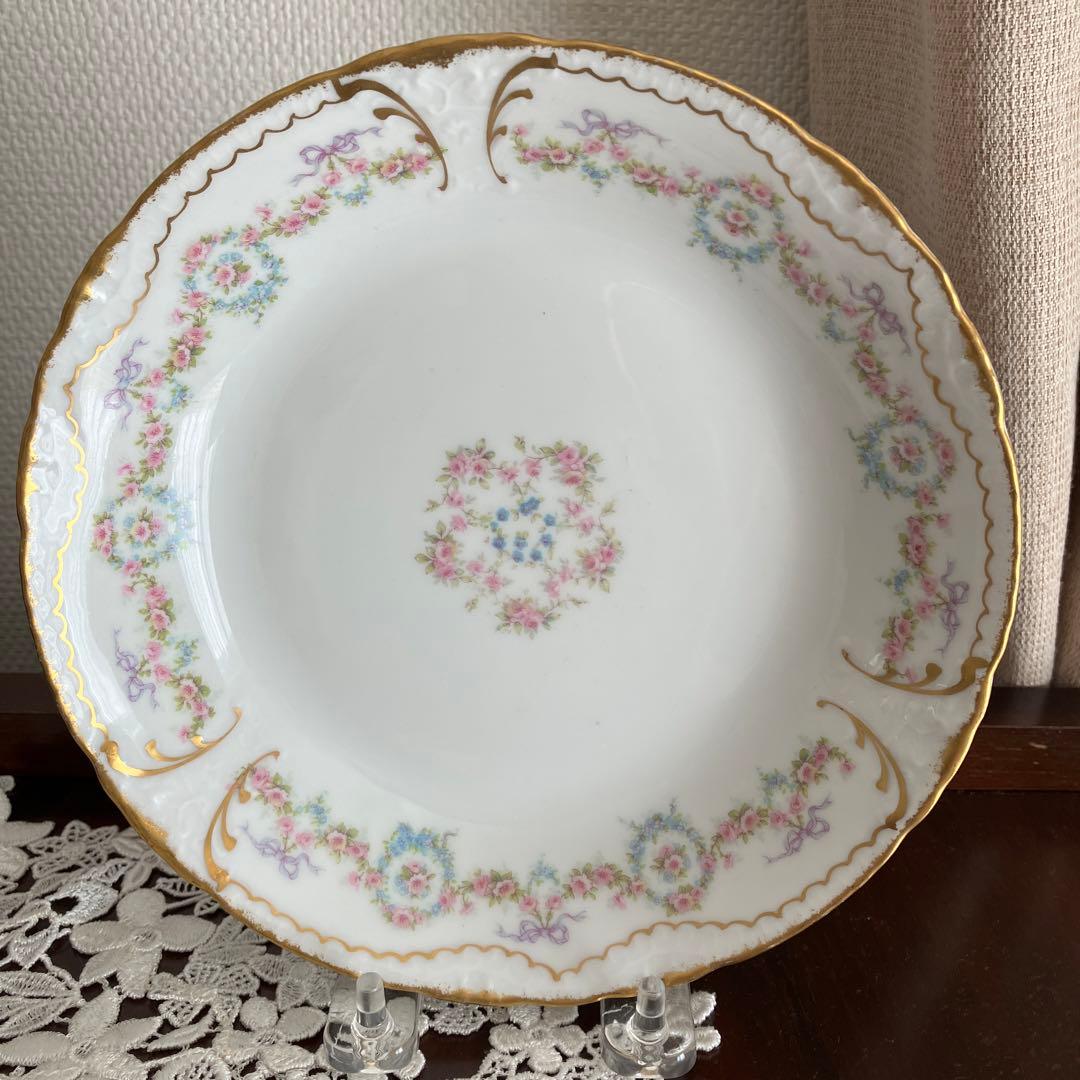 フランスアンティーク　リモージュ　アビランド シュライガー♯330 深皿