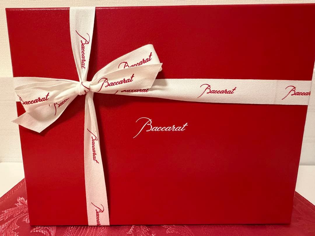 バカラ ベース　花瓶 フローラベース　 オルガン グレイン ビゾー