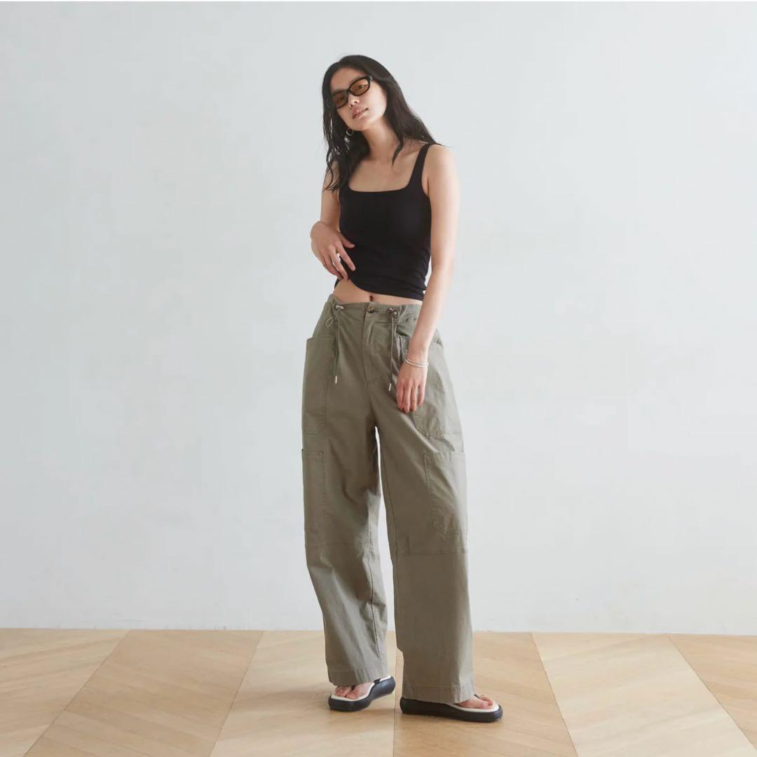 シールームリン ポケットワークwashボリュームパンツ