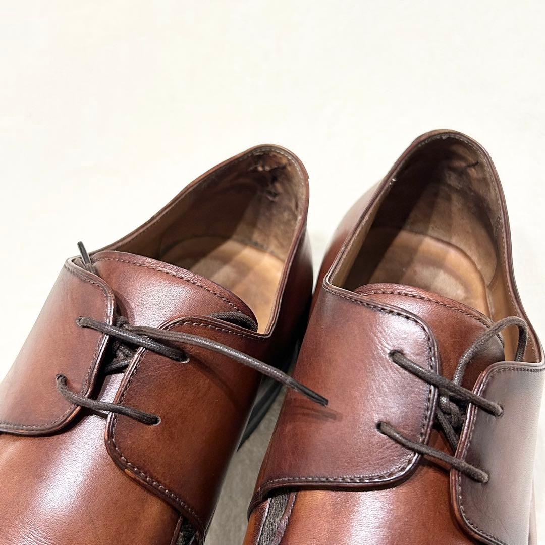 美品 Berluti ベルルッティ 革靴 ブラウン ビジネスシューズ レザー