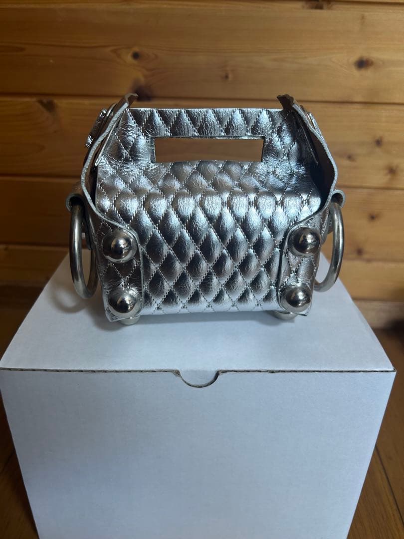 9/5まで値下げ！！MASU leather cake bag petit