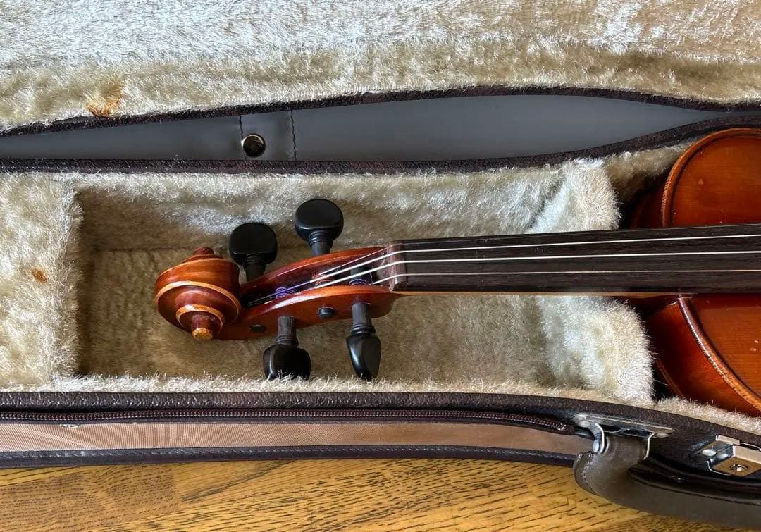 SUZUKI ビンテージバイオリン NO18. 本体 専用ケース付き