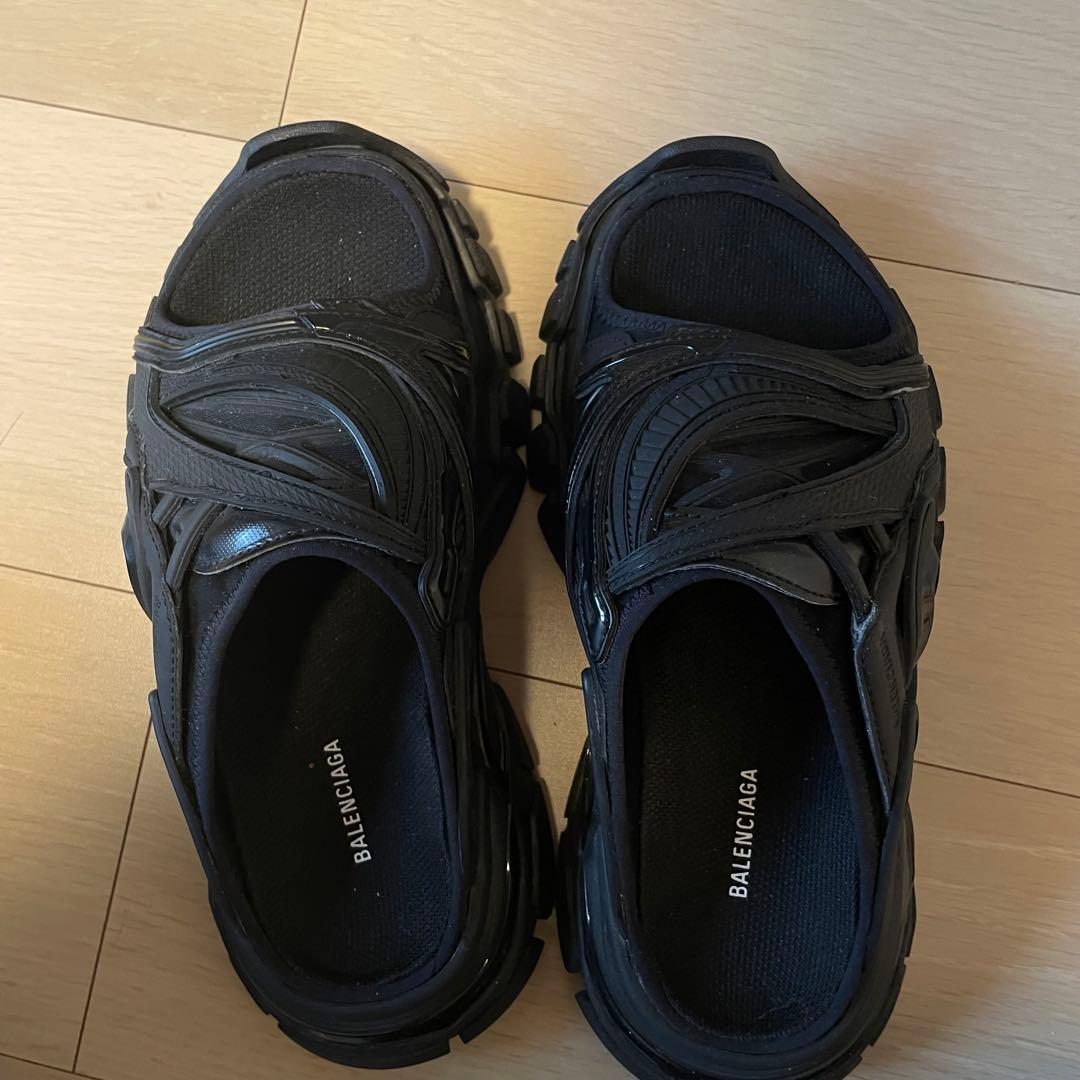 未使用 BALENCIAGA track サンダル ブラック 24cm