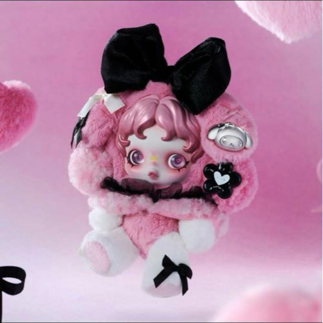 POPMART スカルパンダ マイメロ クロミ コラボ キーリング 2体セット