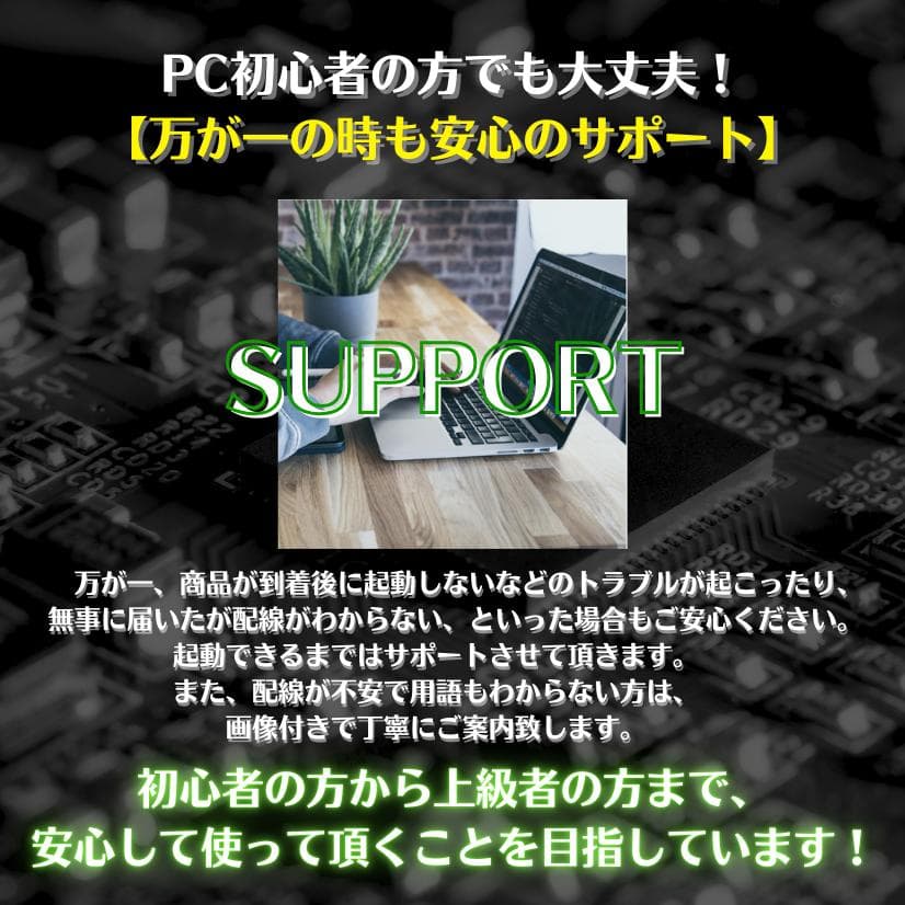 【新品】最高峰core i9 4画面デイトレPCフルセット64GB 株 T491