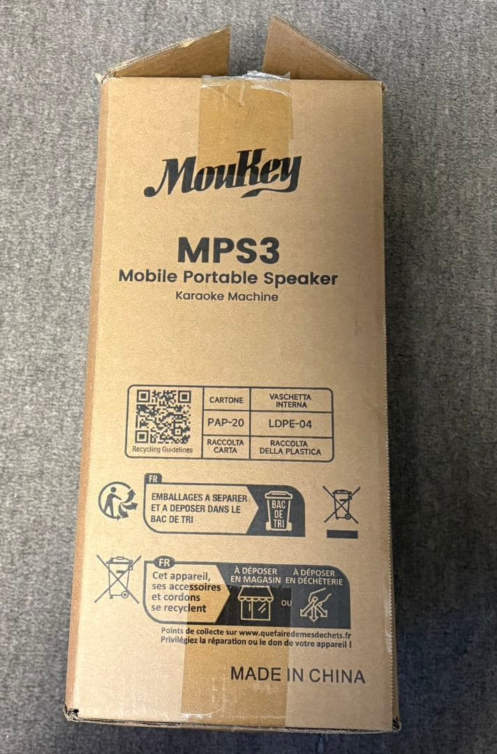 お値下げ可能！　monkeyマイク付きワイヤレススピーカー