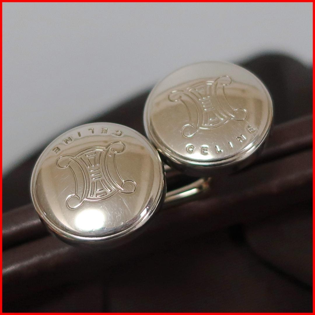 正規品 セリーヌ CELINE 特大ポーチ クラッチ がま口 トリオンフ 保存袋