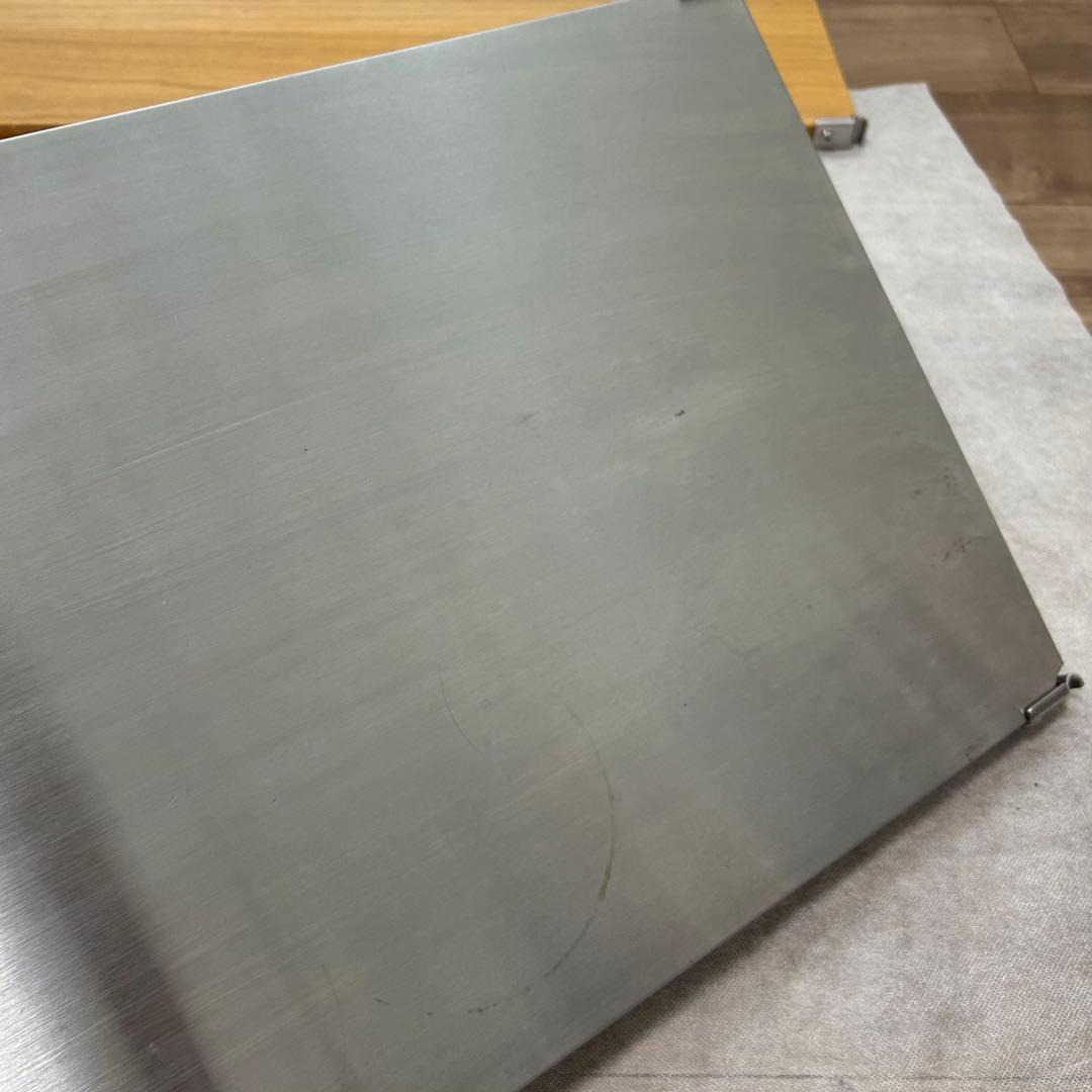 無印良品　スレンレスユニットシェルフ追加棚板　56cm用　3枚セット