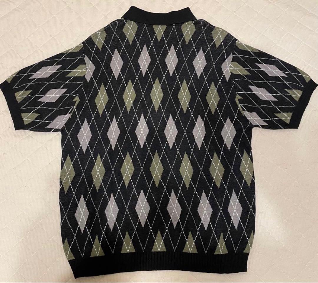 トップス Supreme Argyle Zip Polo