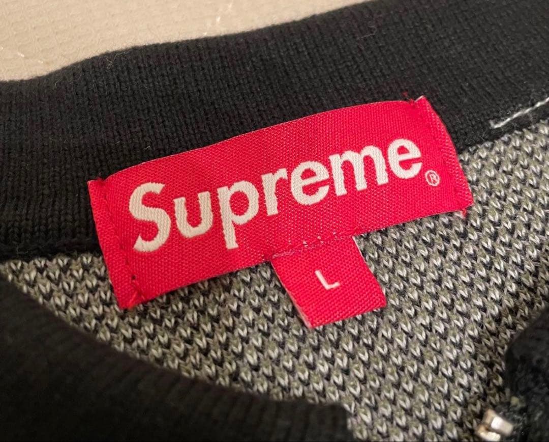 トップス Supreme Argyle Zip Polo