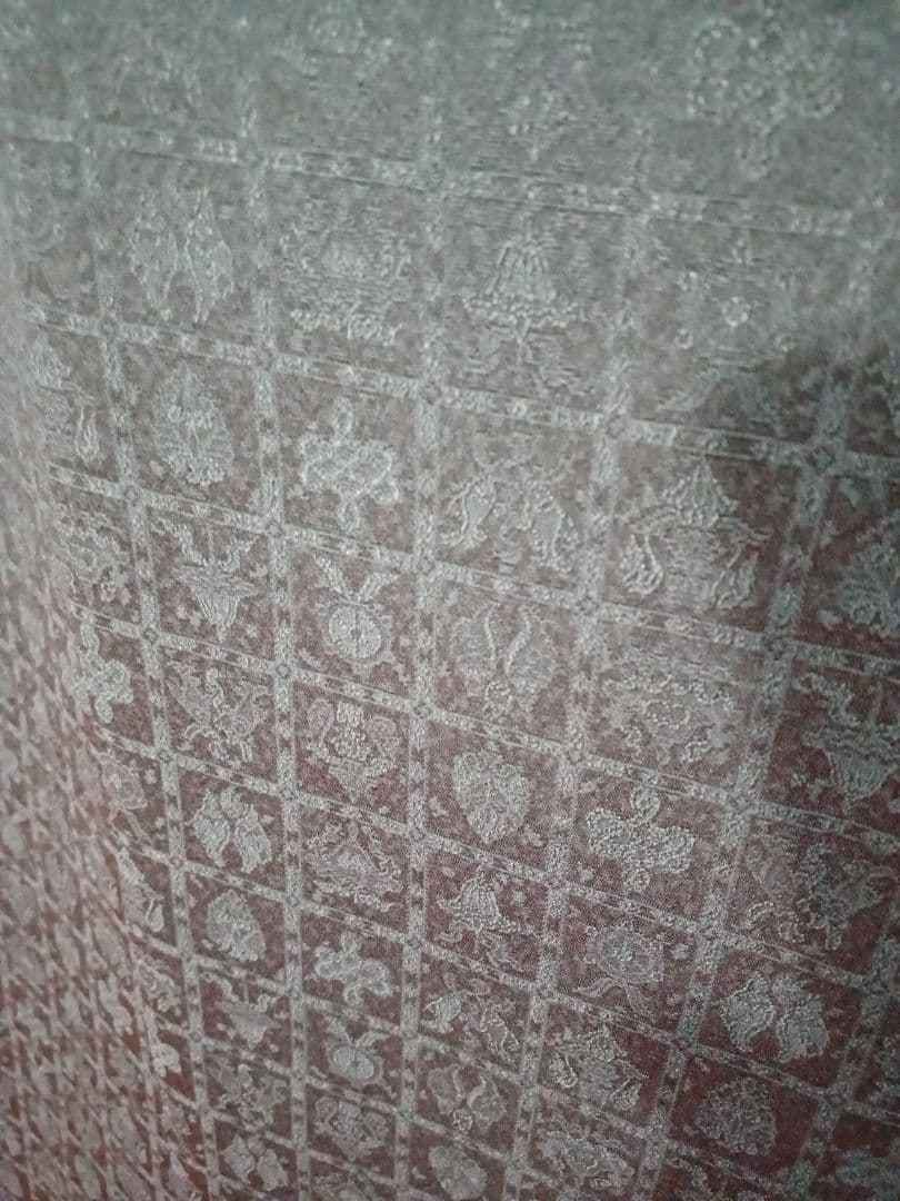 ［色無地］新品未使用品　しつけ有り　一つ紋　千地泰弘　K-121