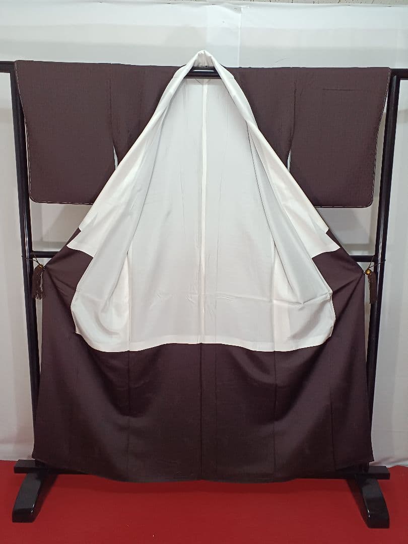 ［色無地］新品未使用品　しつけ有り　一つ紋　千地泰弘　K-121