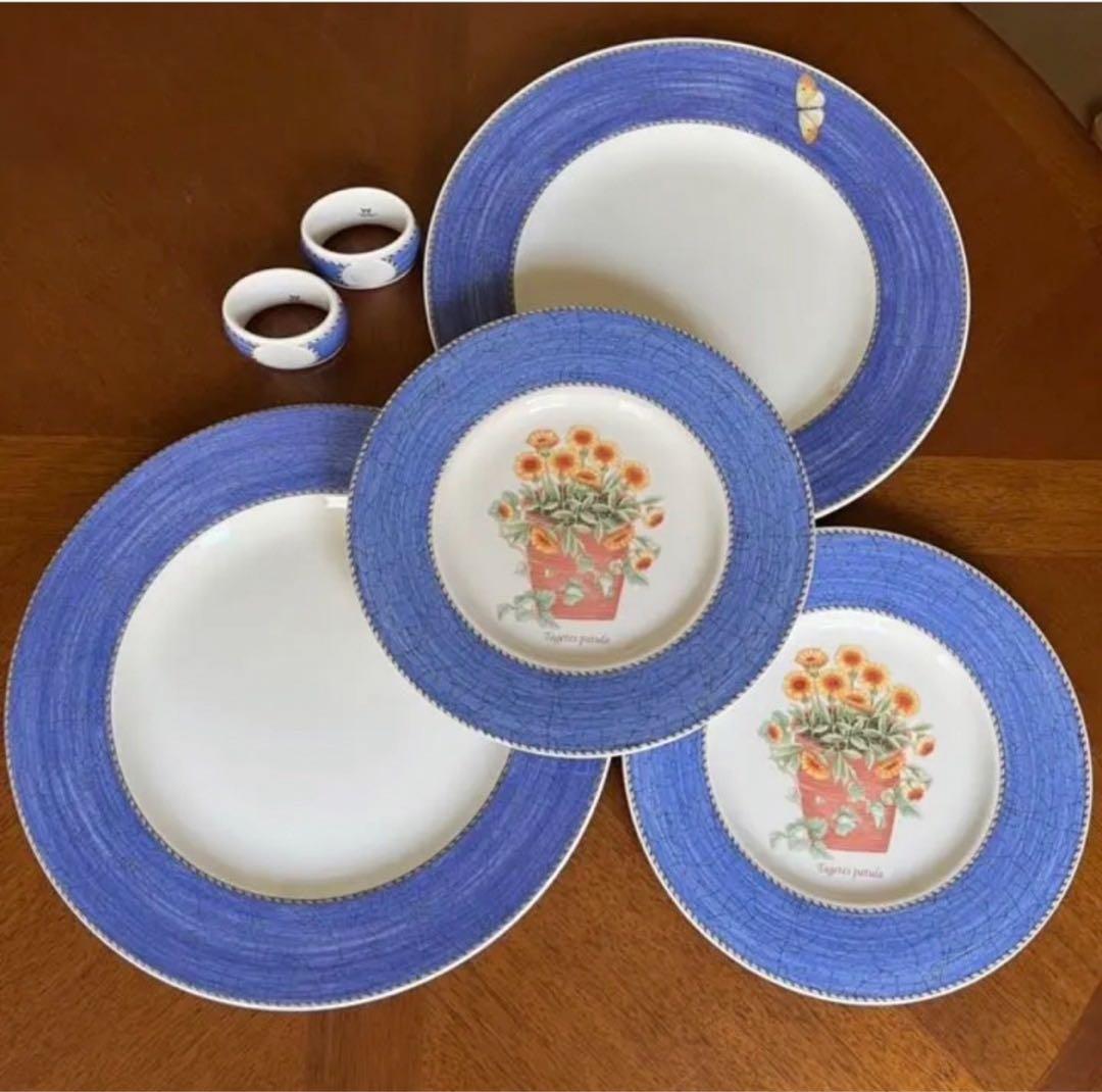 【美品】ウェッジウッド★サラズガーデン★ペアセット