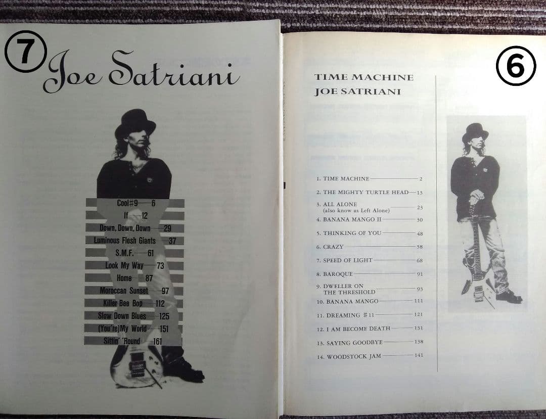 スコア ジョー・サトリアーニ 楽譜 Joe Satriani 15冊 まとめ売り