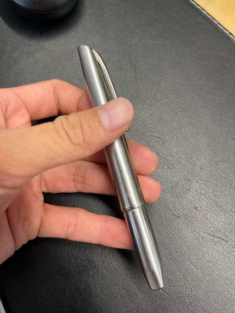 シルバー 万年筆 金属製