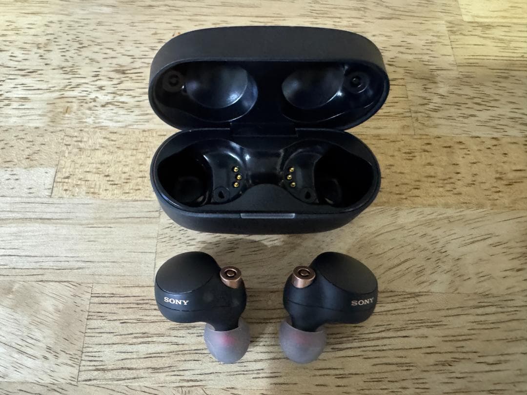 バッテリー純正新品交換済 SONY WF-1000XM4 ブラック