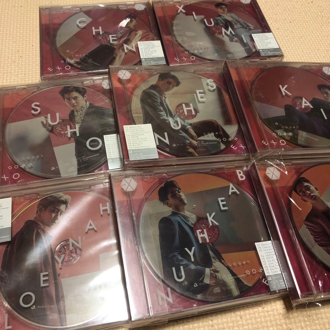 EXO 限定　アルバム　countdown 8点　CD セット