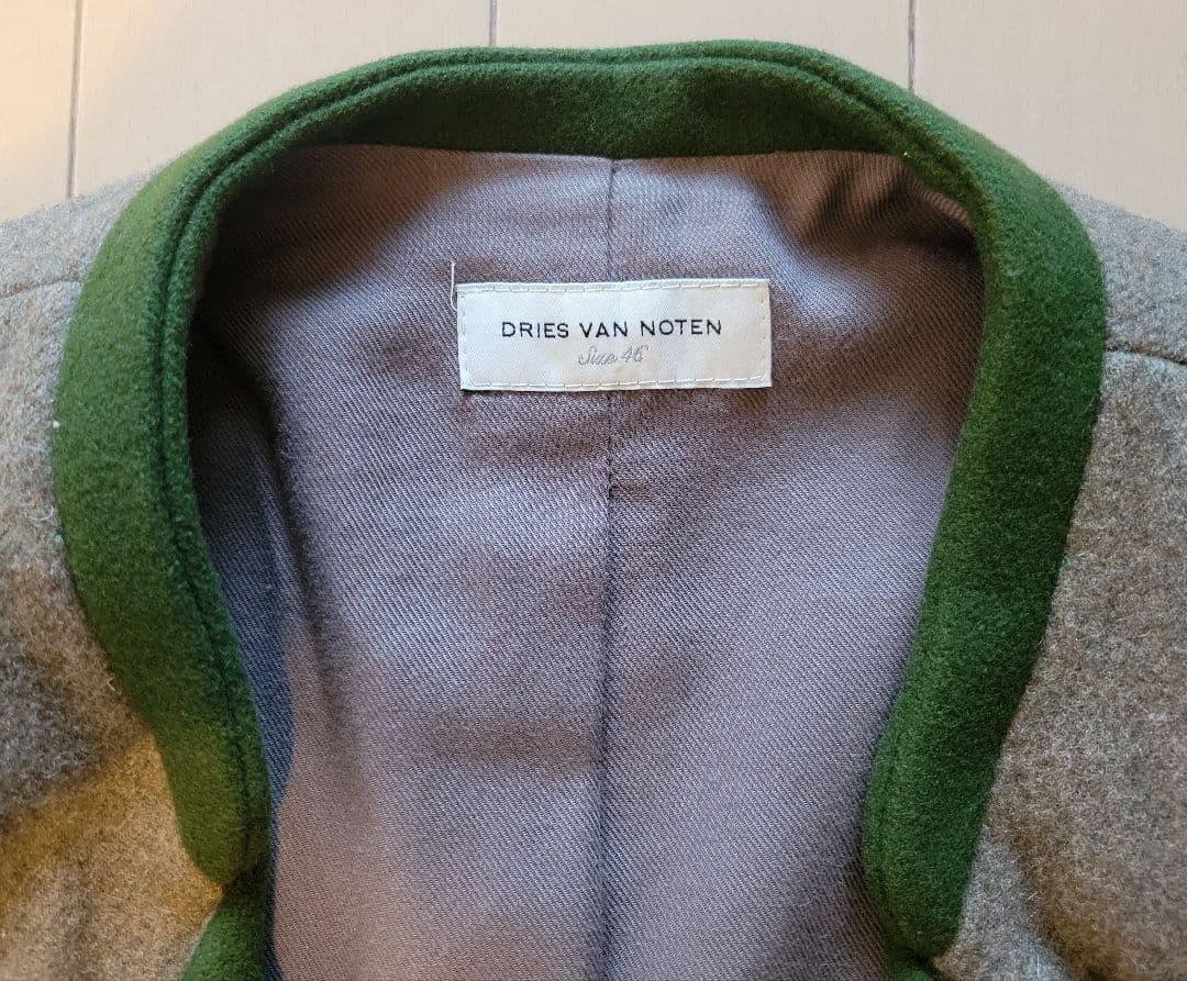 Dries Van Notenウールコート