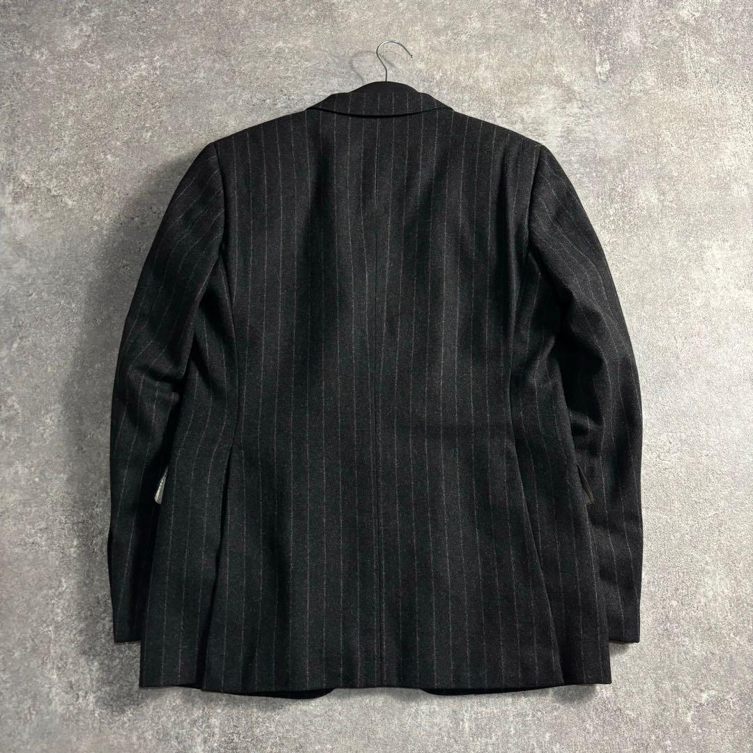 【GUCCI】セットアップ シングルスーツ グレーブラック 極上ウール