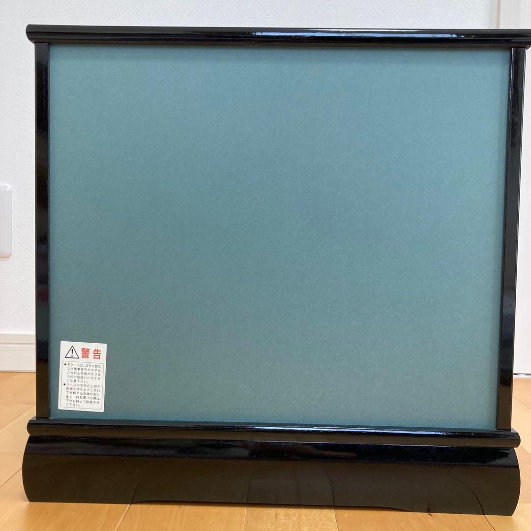 【状態良好】五月人形　兜　ガラスケース付　織田信長　こどもの日