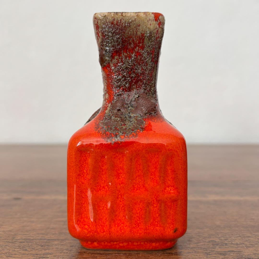 【ドイツ Stein Keramikの小さな花瓶】Fat Lava 410