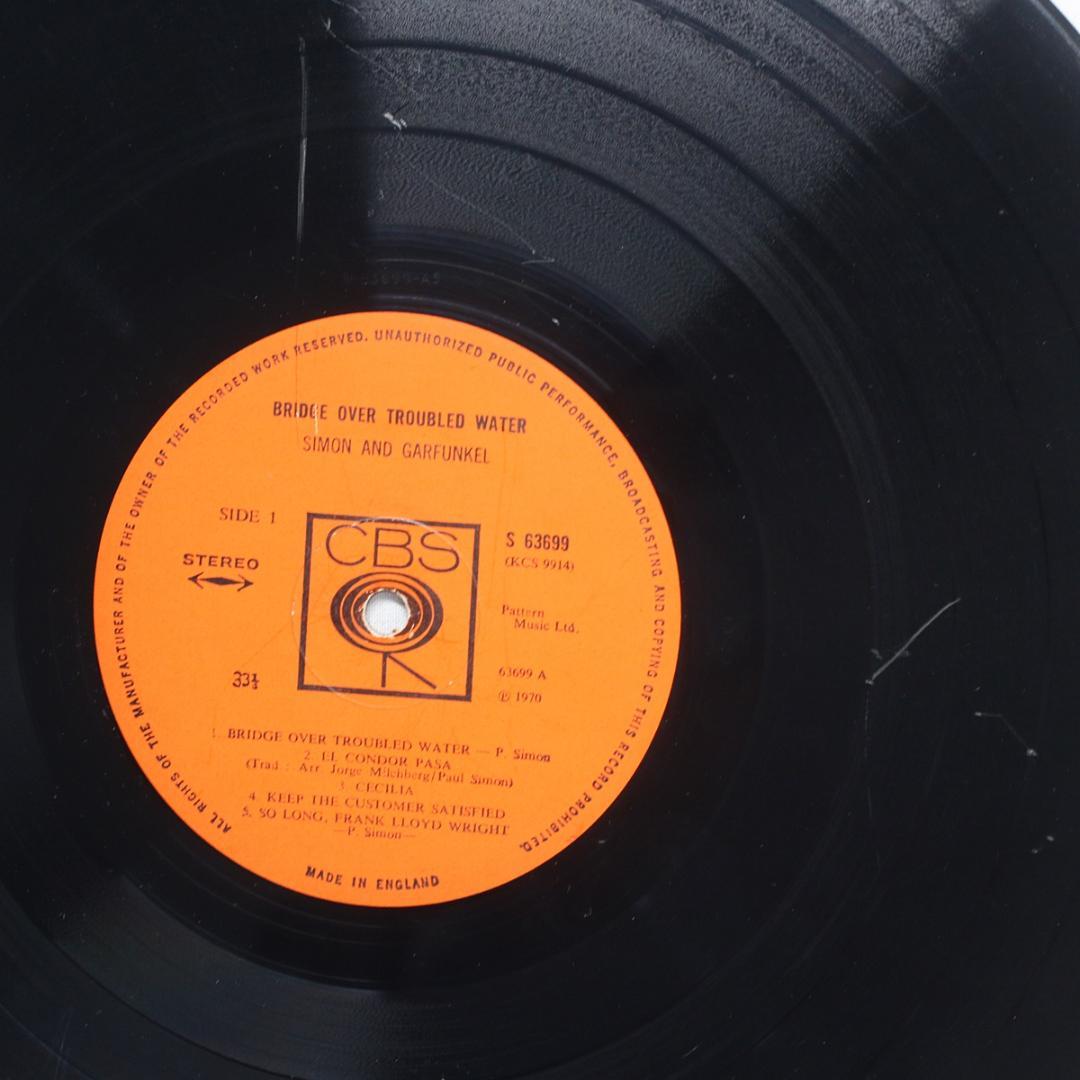 英LP Saimon and Garfunkel Bridge Over UK盤