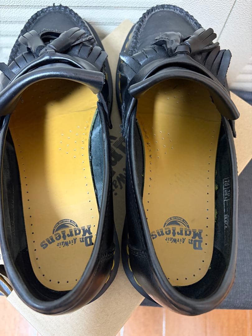 Dr.Martens タッセルローファー 黒 42 / 27cm相当
