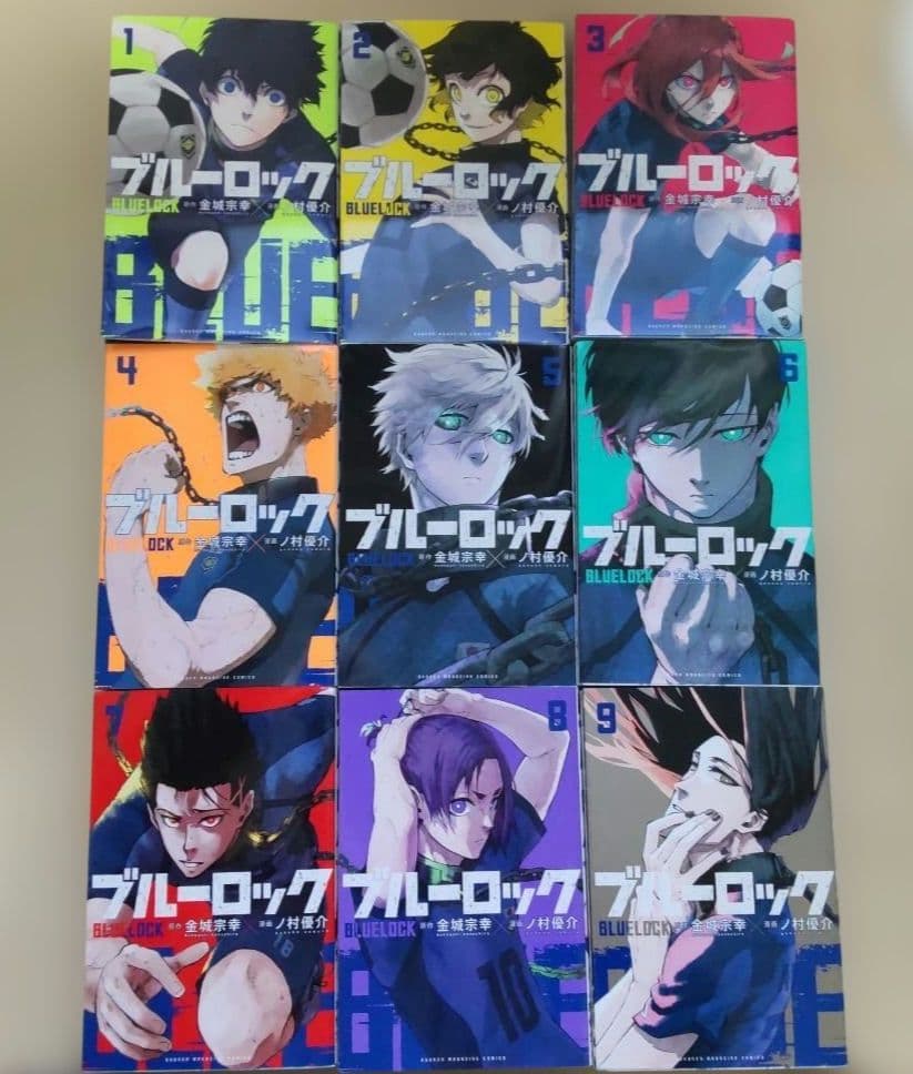 ブルーロック1〜31巻　キャラクターブック フレークシール