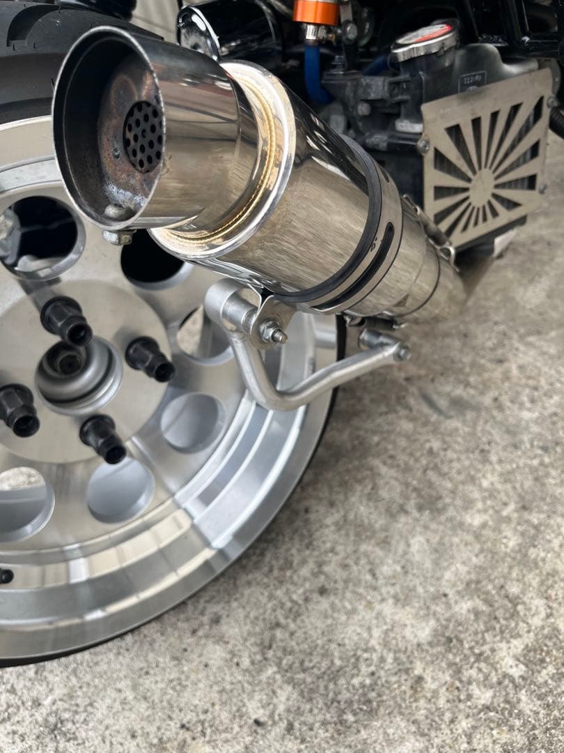 ズーマー マフラーカスタム ruckus社外