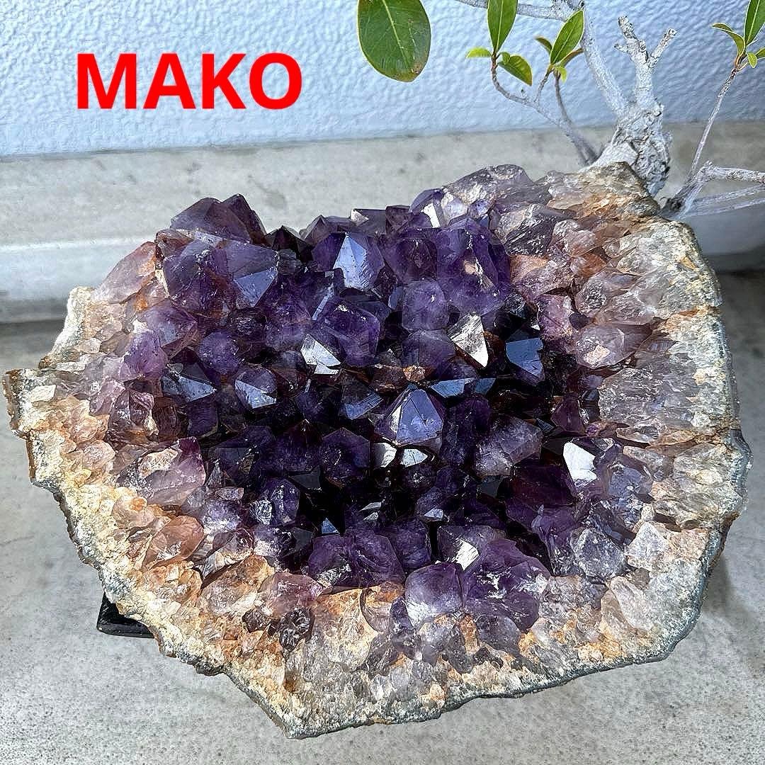 M1670☆アメジストクラスター8.8Kg☆天然石　原石☆N50301-A