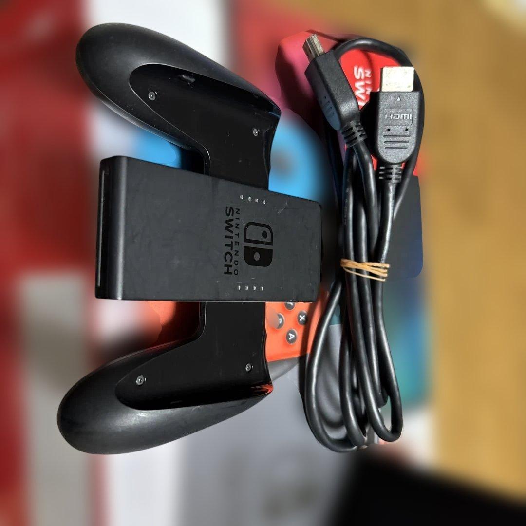 Nintendo Switch 青/赤 本体 充実の付属品付き