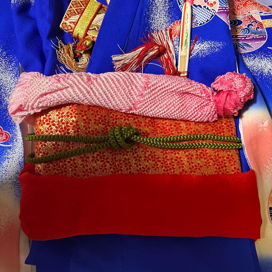 七五三　七歳　正絹着物12点セット