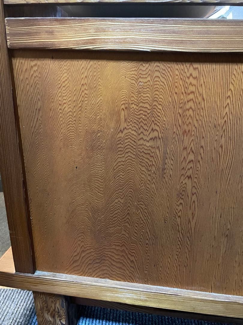 漆塗り　家具　屋久杉　茶箪笥